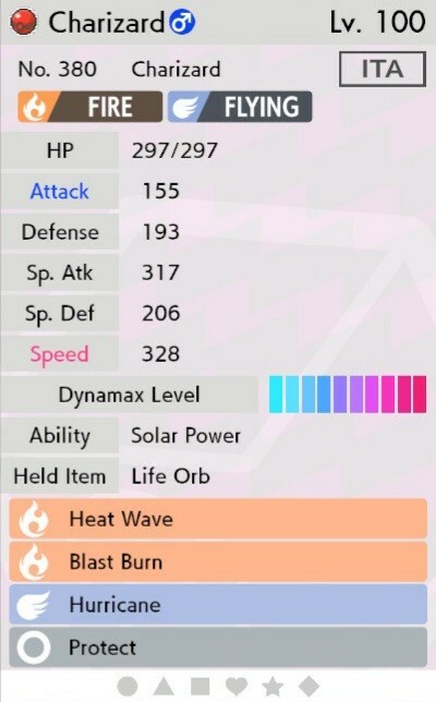 Event Charizard Champion For Pokemon Sword & Shield