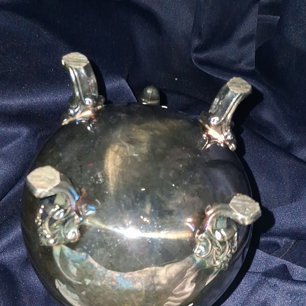 vintage Oneida silver-plated water pitcher.