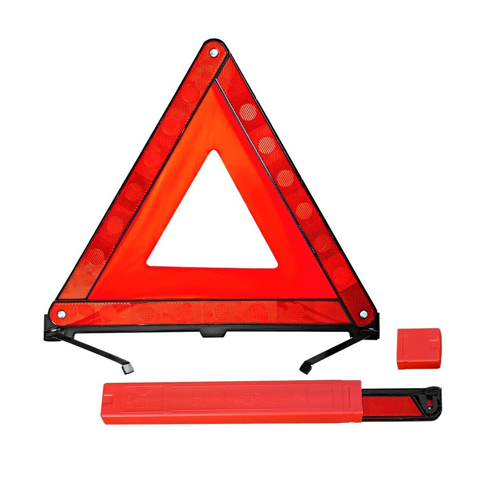 AUKEPO Warning Triangles, Foldable Car Road Reflective Triangles,...