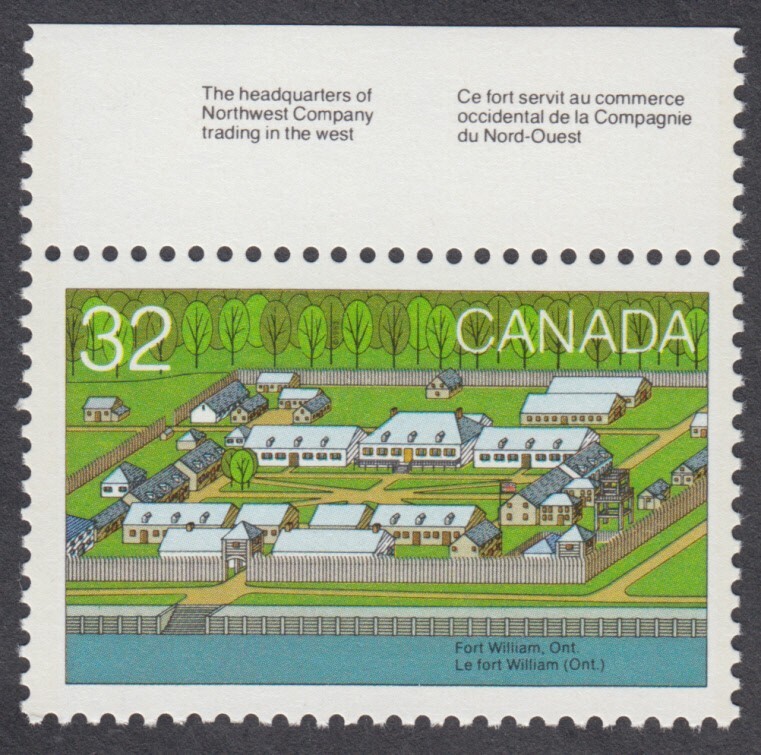 Canada - #984 Canadian Forts - MNH