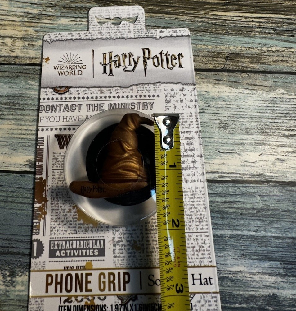 NEW Harry Potter ⚯ ͛ Sorting Hat Phone Grip Stand •Brown • Adjustable