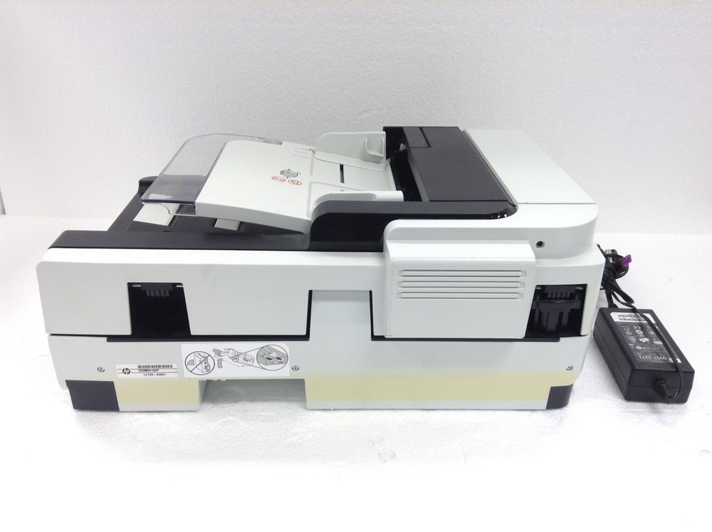 HP ScanJet Enterprise 7500 Flatbed Document Scanner w/ Ac Adapter, WORKING