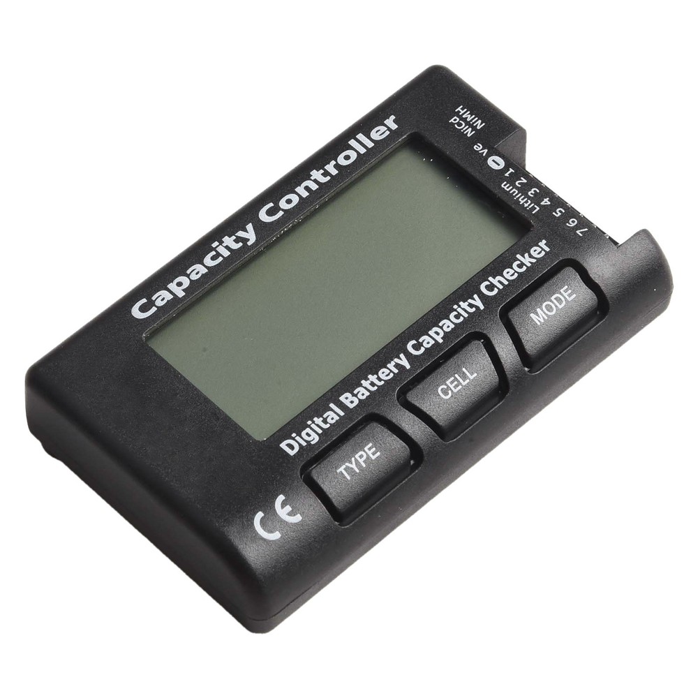 LCD Digital Display Battery Analyzer for RC Model Batteries Up to 8 Cells