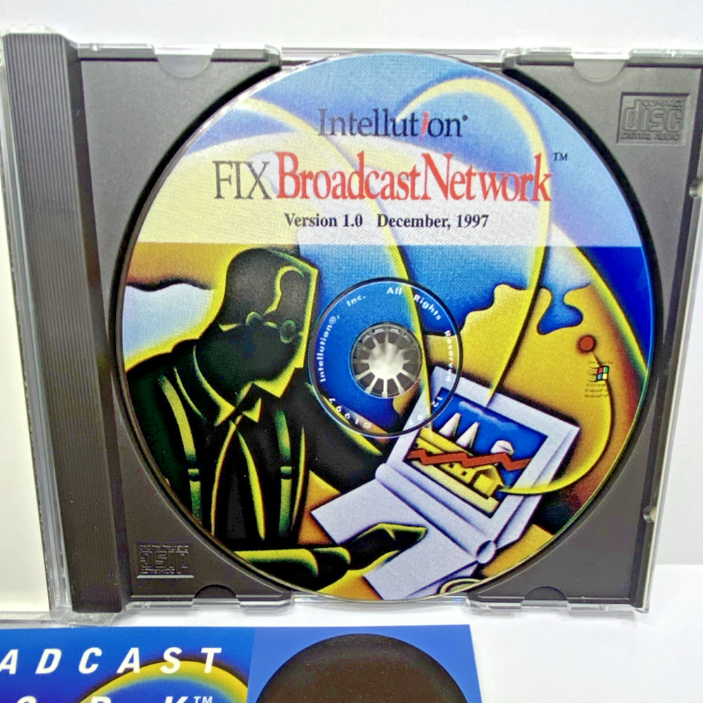 Intellution Fix Broadcast Network Version 1.0 CD Windows 95/NT Document Managem…