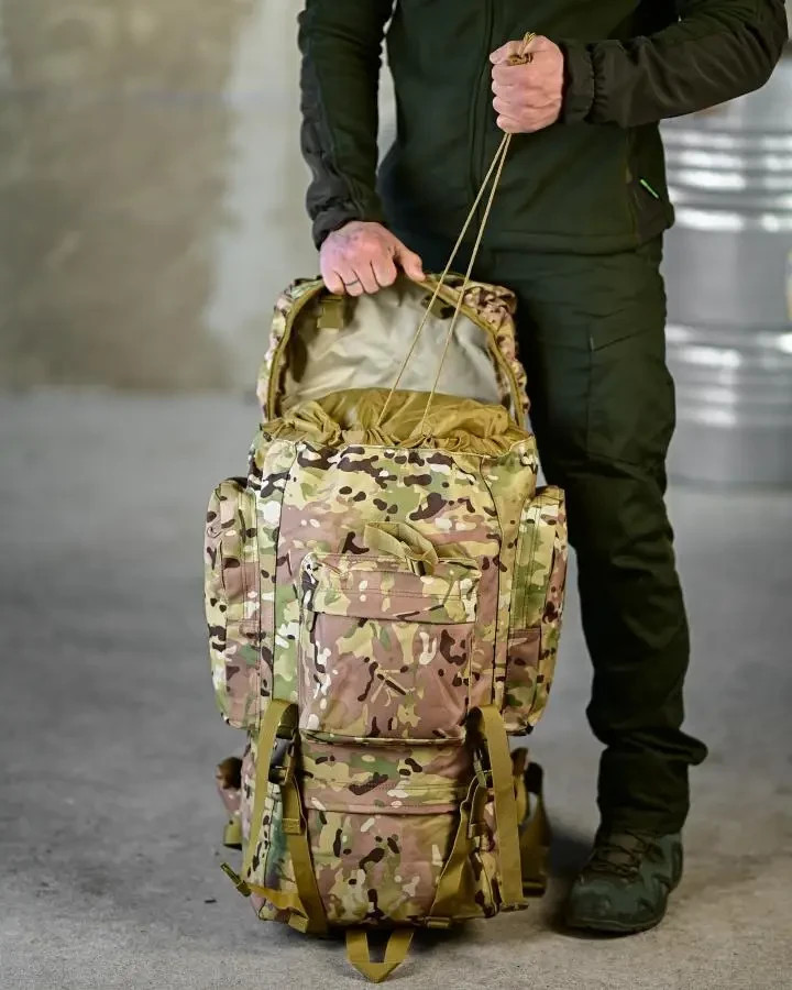 Large tactical frame backpack Multicam military frame backpack💛💙