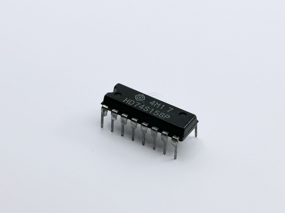 5PCS HD74S158P HITACHI Quad 2:1 Data Selector Multiplexer TTL Schottky DIP-16