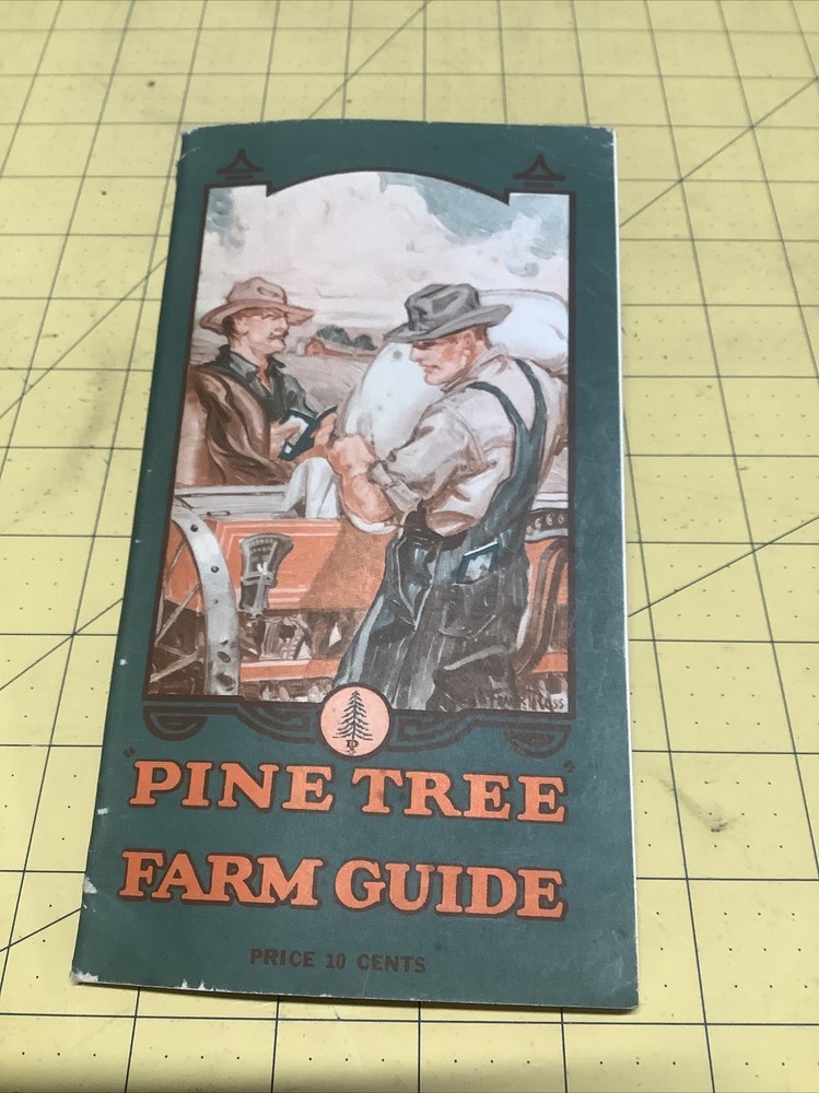Pine Tree Farm Guide Farm Seeds Pocket Guide 1935 INV-P1046