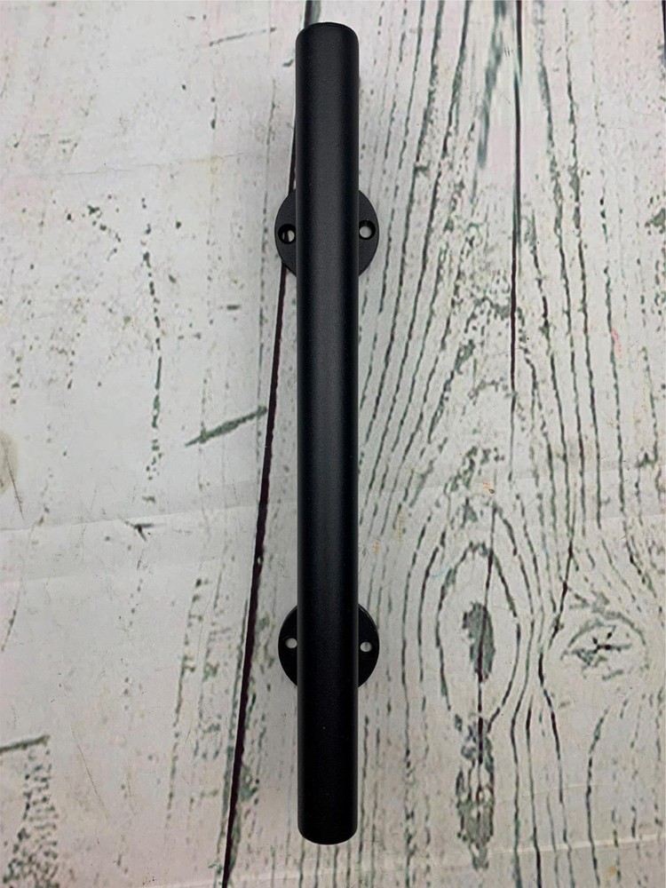 Modern Simple Iron Door Pull Sliding Door Handle Black