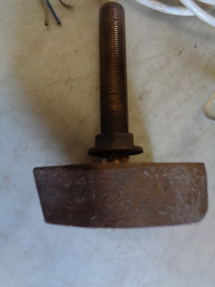 BRONZE THRU HULL TRANSDUCER W/ 3 WIRE