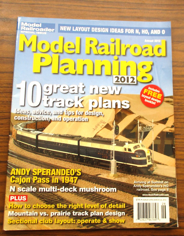 Model Railroader 2012 Planning Special Issue FREE SHIPPING