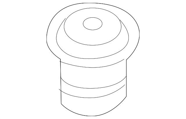 Genuine Nissan Body Mount Cushion 95530-ZE00A