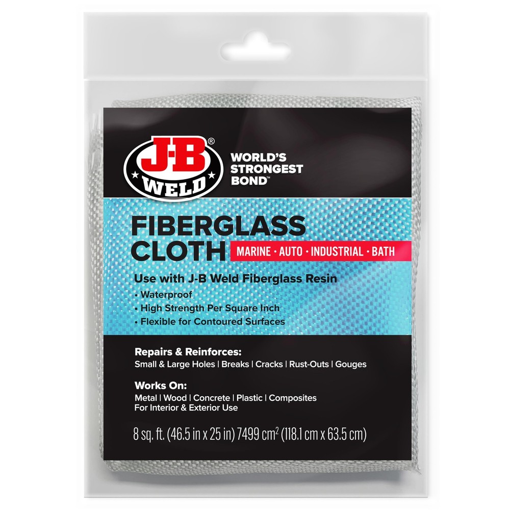 Fiberglass Cloth 8 sq. ft 46.5" x 25"