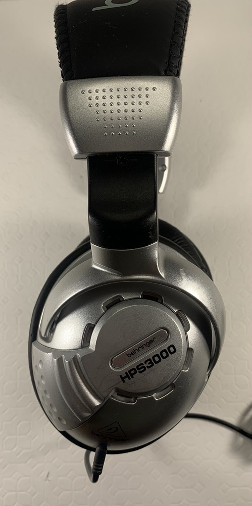 Behringer HPS3000 Silver High-Performance Studio Headphones