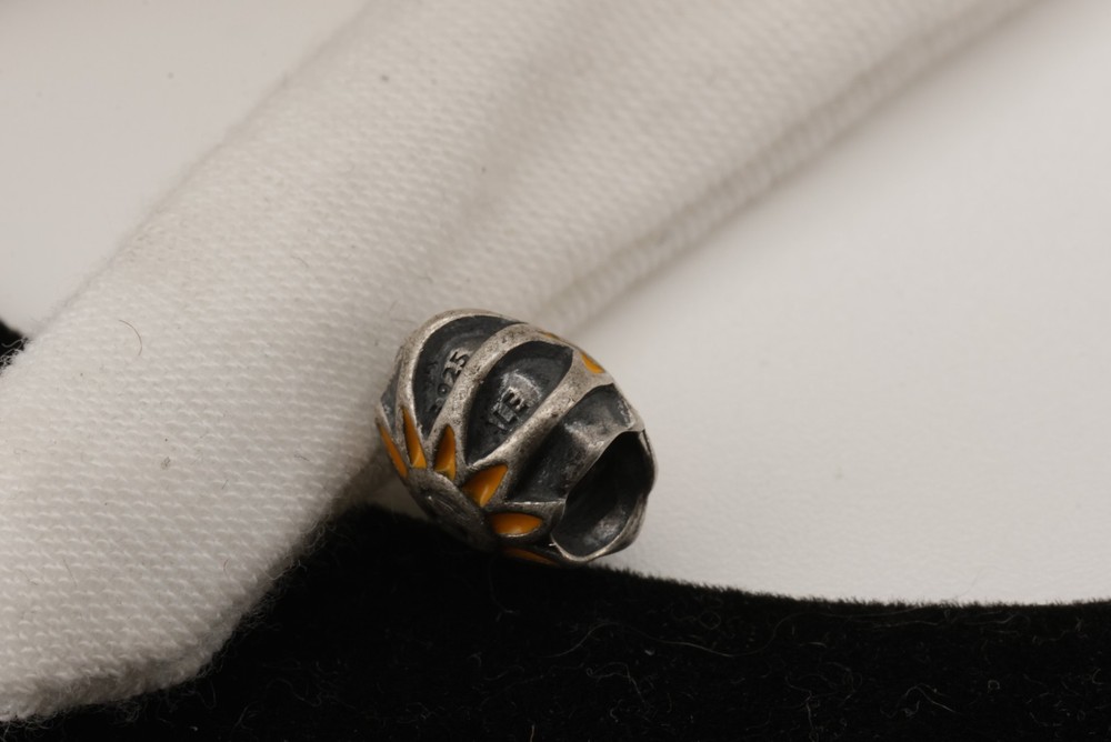 Authentic Retired Pandora Charm Smiling Sun