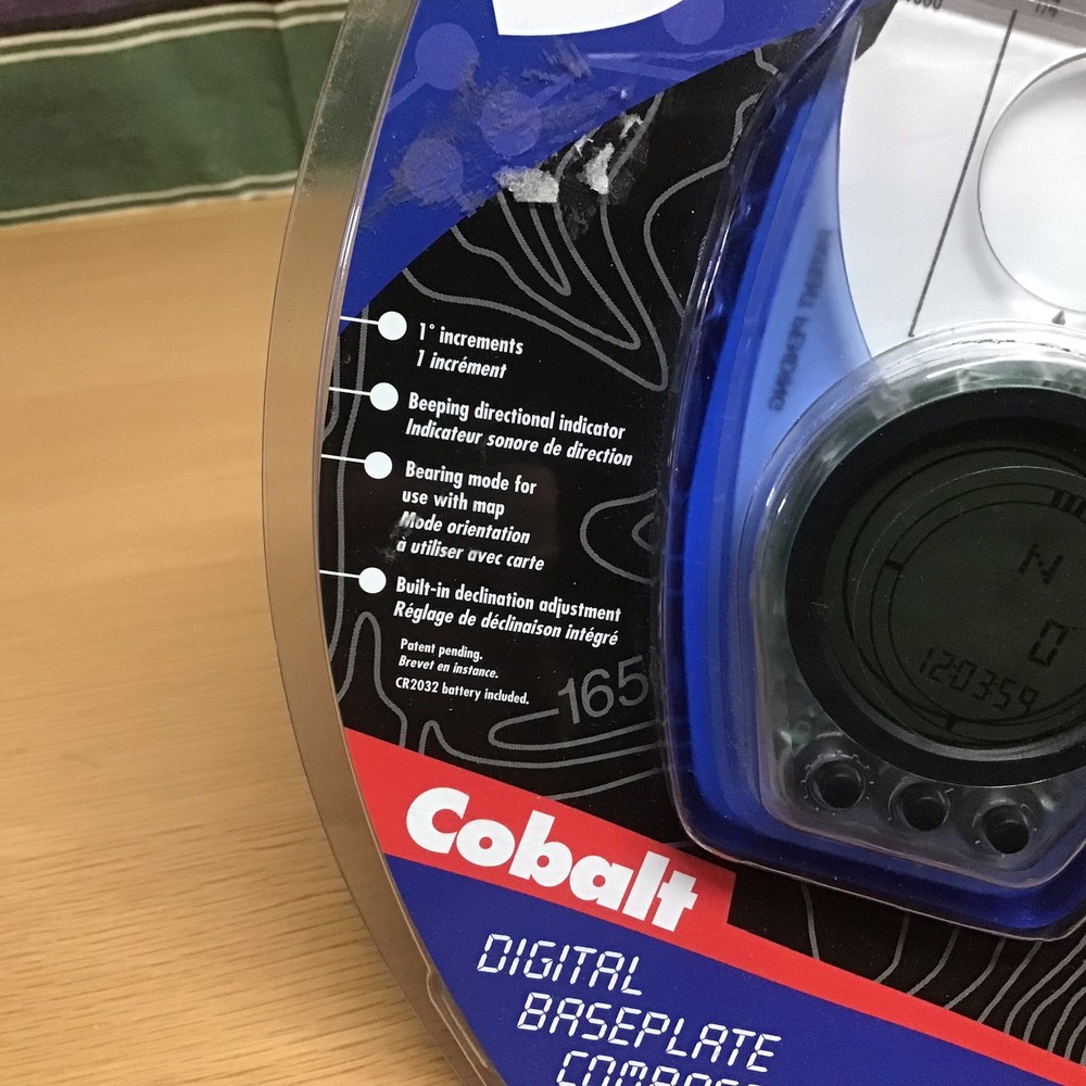 NEW Silva Cobalt Digital Baseplate Compass