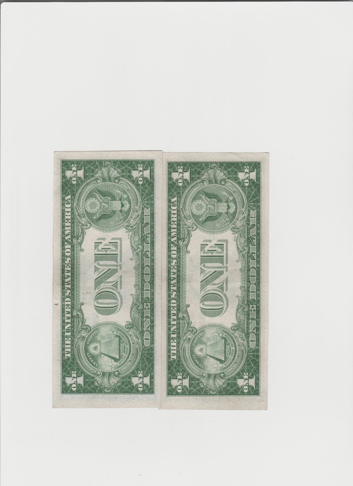 2 1935 Series-A Notes-With no Moto lightly circulated
