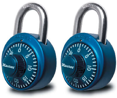 Master Lock 1530T 2-Pack Colored Dial Combination Padlocks - Quantity 1