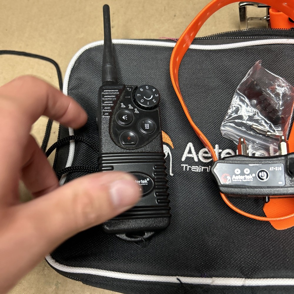 Aetertek AT-216 Dog Shock Training Collar & Remote Waterproof