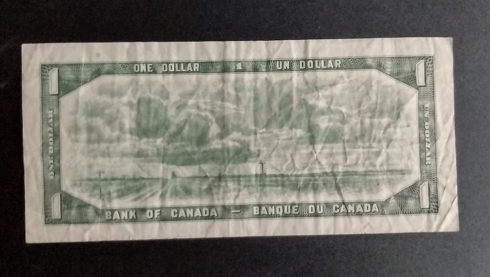 1954 Canada 1 Dollar Replacement Banknote V235