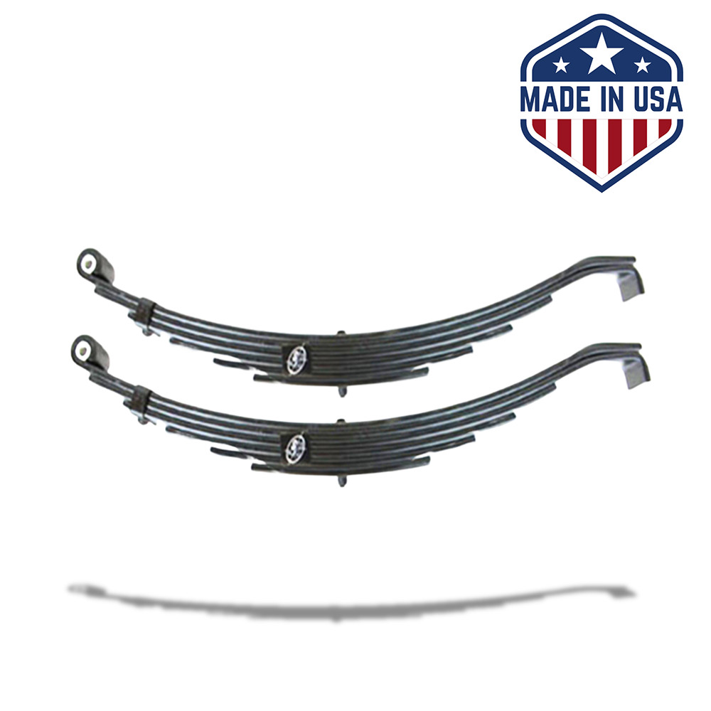USA Made 7,000 lbs. Tandem Trailer Axle Kit (Leaf Springs, Hanger & U-Bolts)