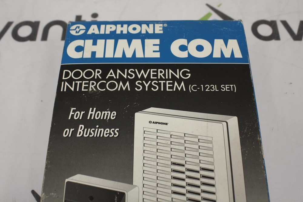 Aiphone Chime Com Door Answering Intercom System C 123L SET NEW
