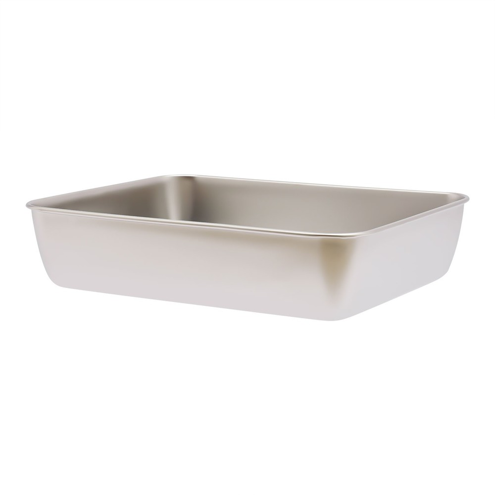 Lasagna Pan, Baking Roasting Tray, Rectangular Tray, SUS304 Stainless Steel Pan