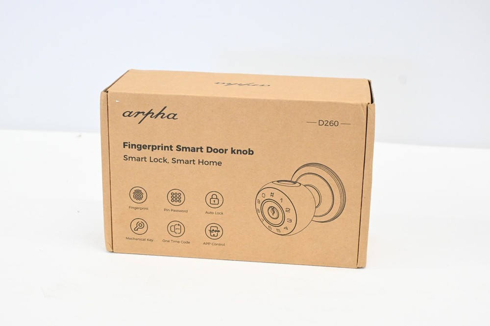 Arpha D260 Smart Fingerprint Door Knob