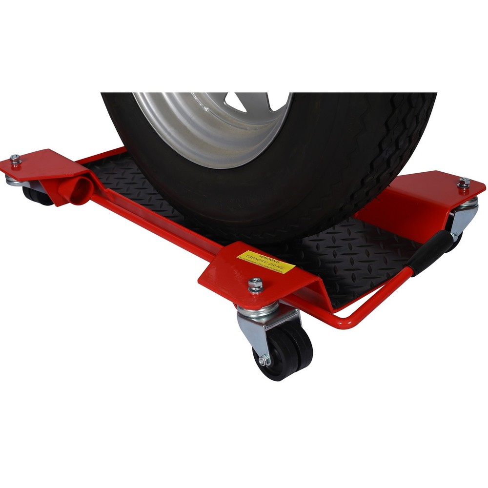Motorcycle Mover Dolly 500lbs Capacity Center Stand Mobility