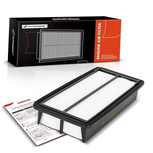 Engine Air Filter Compatible with Acura RL 2009 2010 2011 2012 3.7L, Replace#