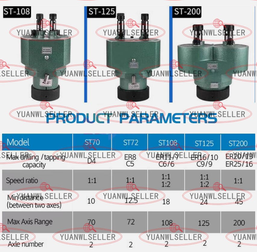 Two-Spindle Boring Machine Multi-spindle Drill Multi-Head Drill Tapping Machine