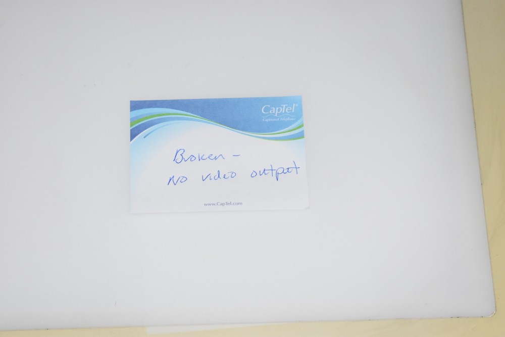 Elmo EV-4400AF Visual Presenter Zoom Overhead Document Camera BROKEN NOT WORKING