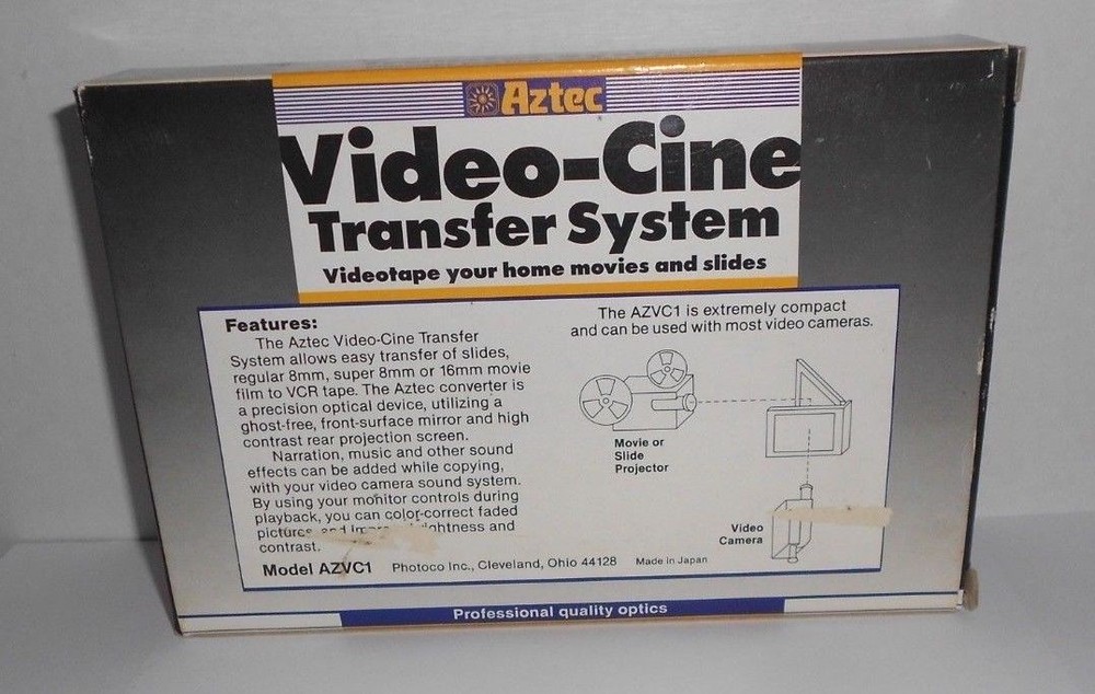 Aztec Video-Cine Transfer System Model AZVC1