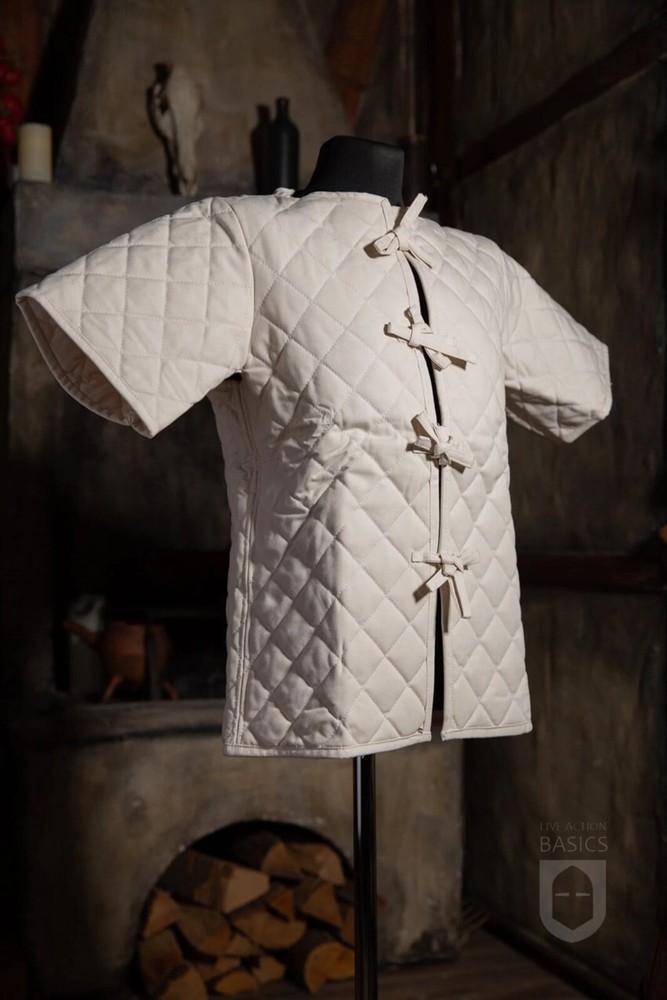 Medieval Basic Gambeson Natural