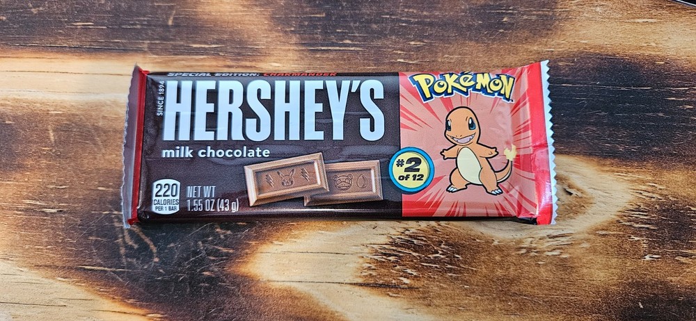 Special Edition Pokemon Hershey's Chocolate Bar Charmander #2