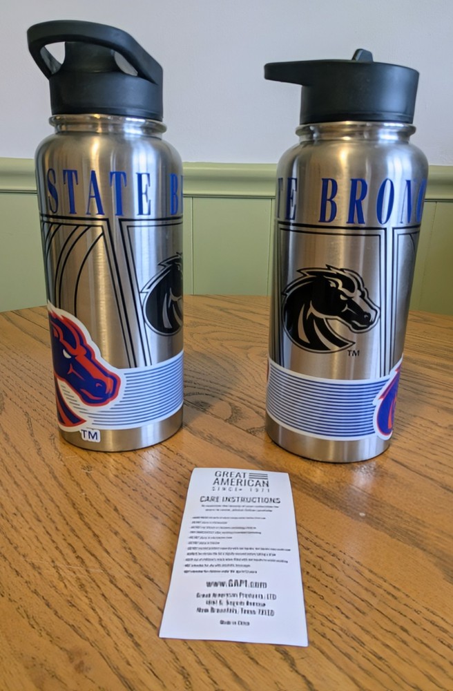 Boise State Chrome Hydration Bottle
