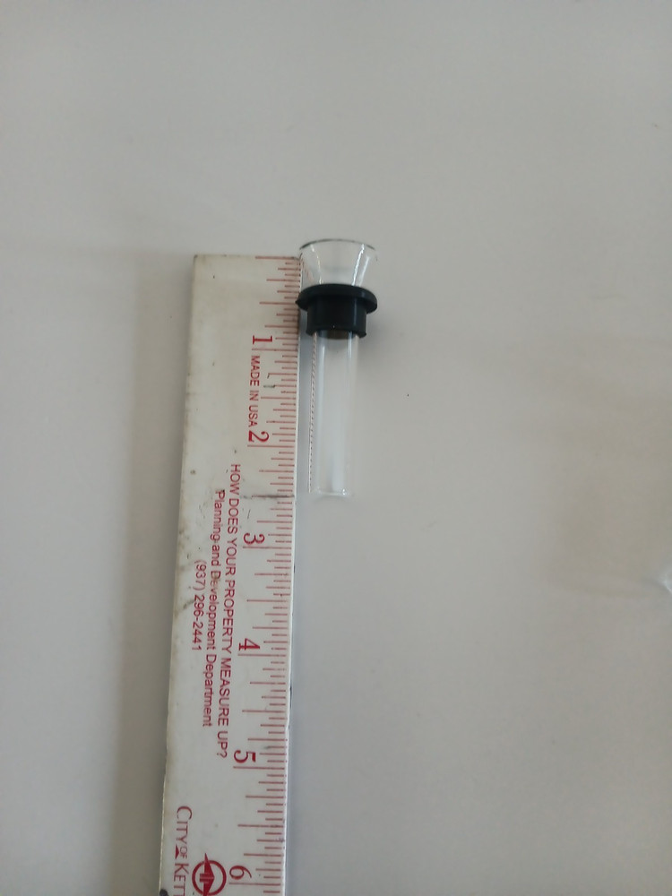 Bong Downstem with Martini Stem Slide Set Three Lengths Short Medium and Long