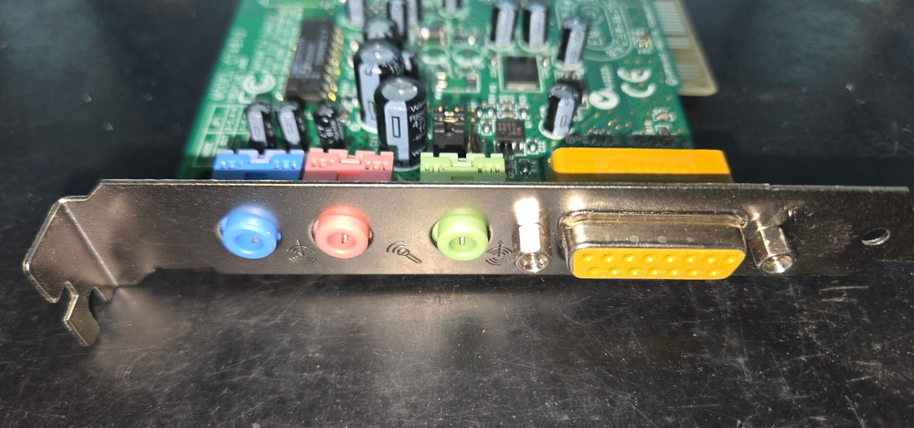 Creative Labs Sound Card CT4810, PCI - Tested