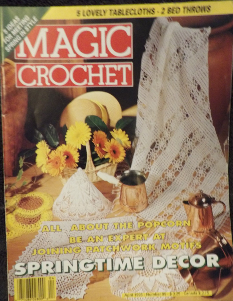 Magic Crochet Magazine April 1995 no. 95