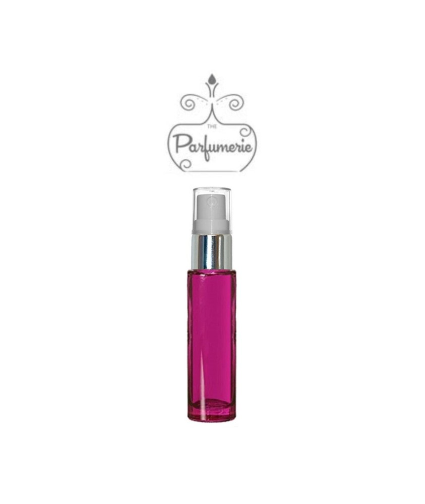 Perfume Spray Glass Bottles 10 ml Refillable Empty Atomizer Cylinder Shape 1/3oz