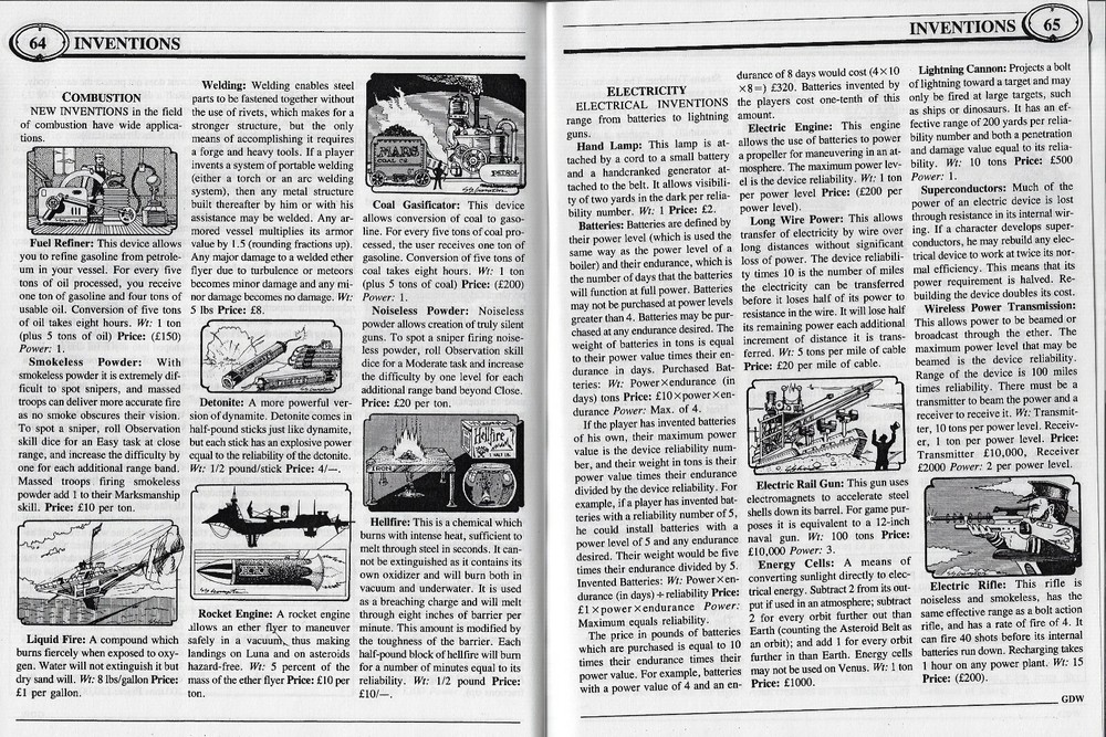 Space 1889 Softbound Core Rule book - GDW Heliograph *FS