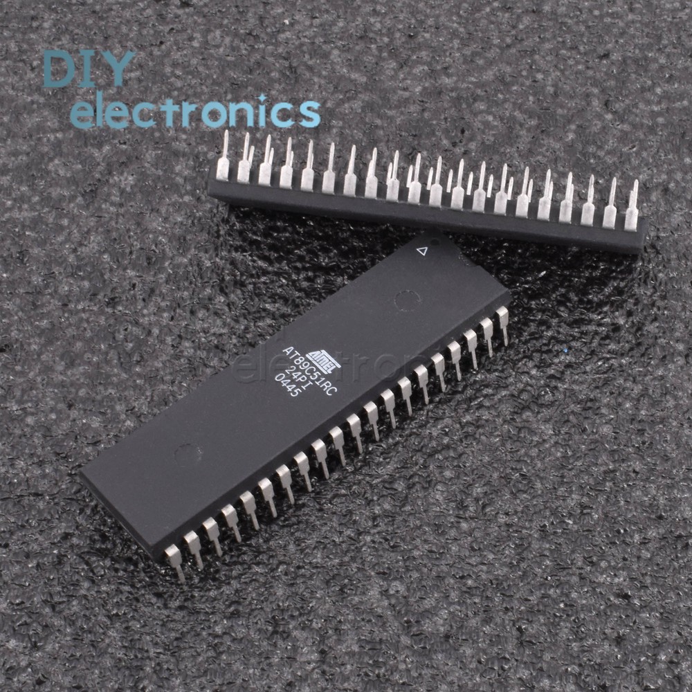 1PCS AT89C51RC-24PI DIP40 8-bit Microcontroller with 32K Bytes Flash ATMEL