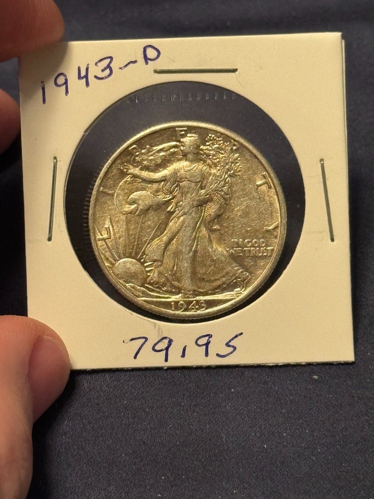 1943 D Walking Liberty Half Dollar