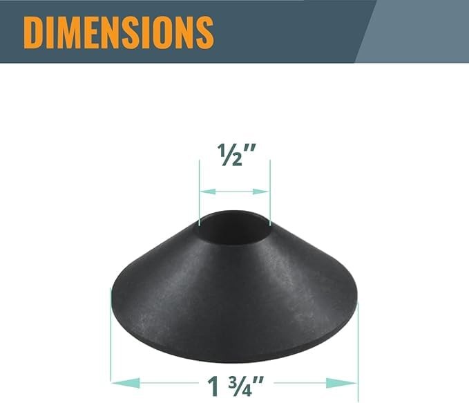 POWERTEC 72092 Solid Router Template Bushing Guides and Centering Pin