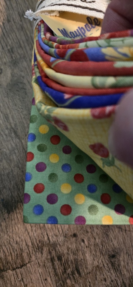 Moda Maypole Quarter Yard Bundle Plus Extra Yardage Bonus