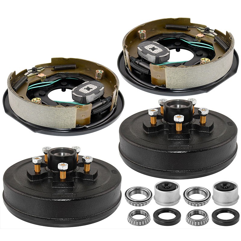 Trailer 5 on 4.5 Hub Drum Kits & 10"X2-1/4" Electric brakes for 3500 lbs axle
