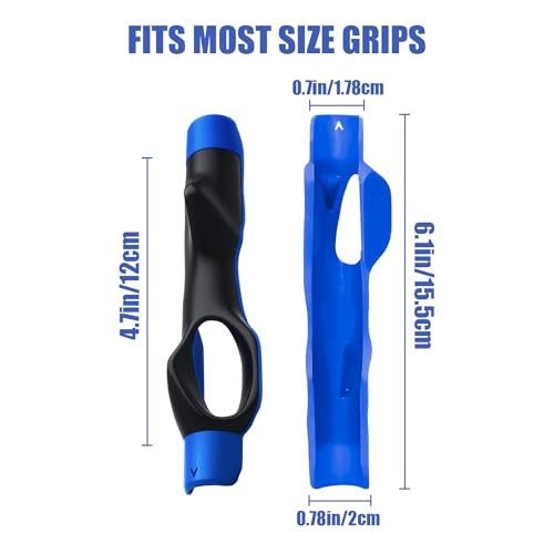 Golf Grip Trainer,Golf Grip Training Aid,Golf Swing Trainer Correcting Blue