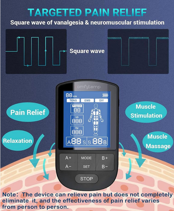 Comfytemp Transcutaneous Electrical Nerve Stimulator new