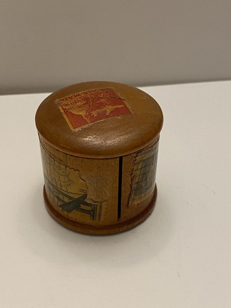 Vintage stamp roll holder