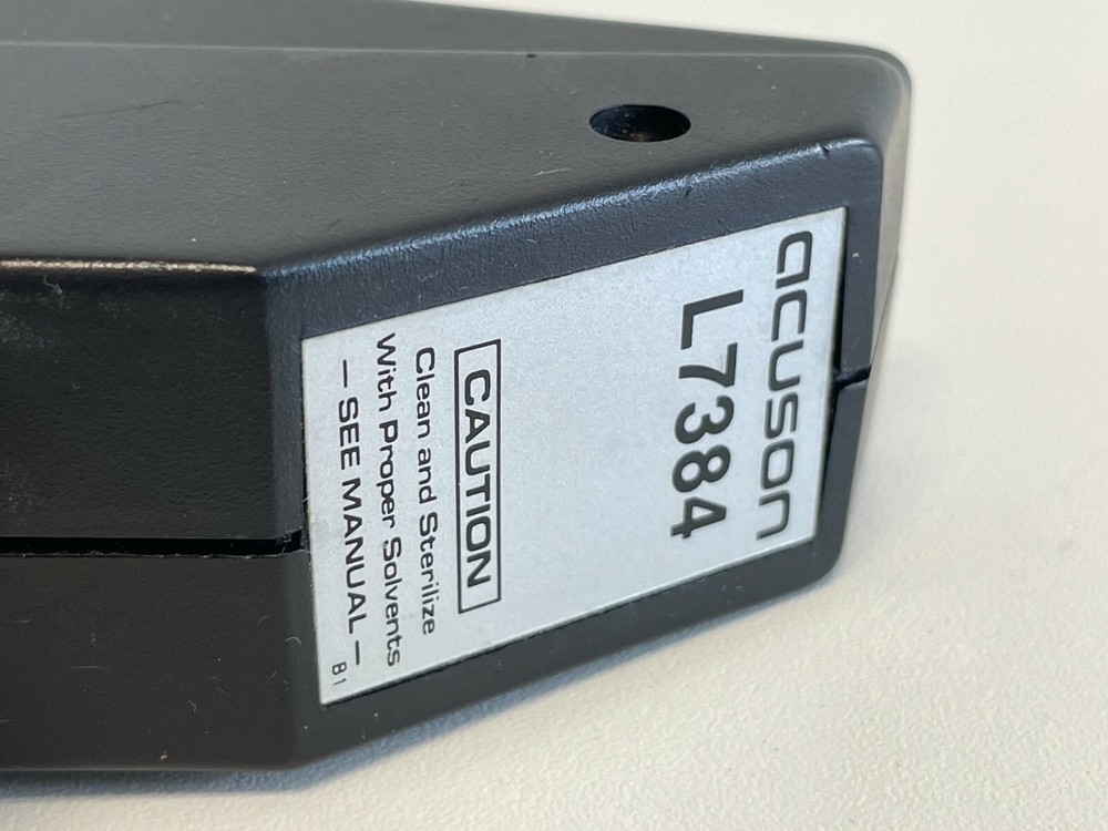 T2: Acuson L7384 Linear Array Probe