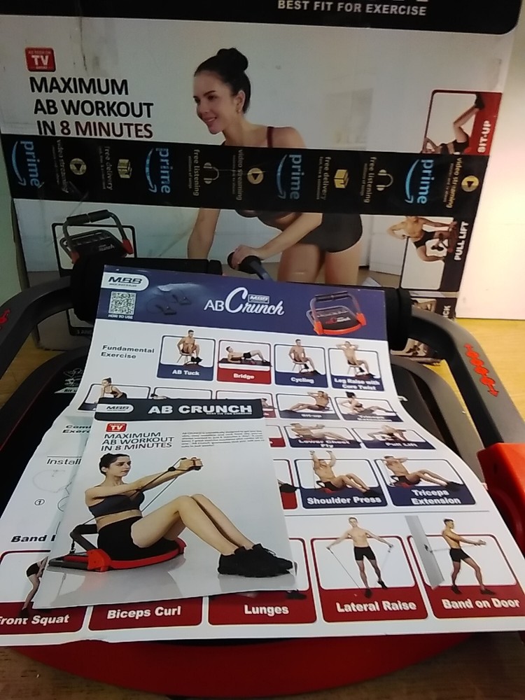 Magic Body Builder AB Crunch W/ Resistants Bands